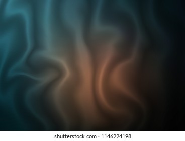 Dark vector template with lines, ovals. Creative geometric illustration in marble style with gradient. The template for cell phone backgrounds.