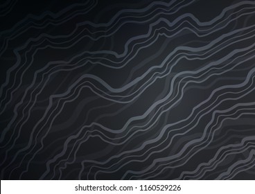Dark vector template with lines, ovals. An elegant bright illustration with gradient. A new texture for your  ad, booklets, leaflets.