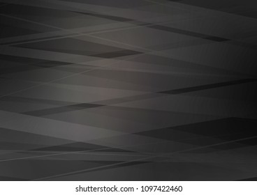 Dark vector template with repeated sticks. Decorative shining illustration with lines on abstract template. The pattern can be used as ads, poster, banner for commercial.