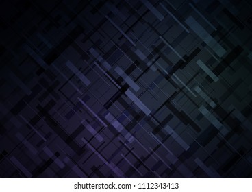 Dark vector template with repeated sticks. Modern geometrical abstract illustration with staves. The pattern can be used for busines ad, booklets, leaflets