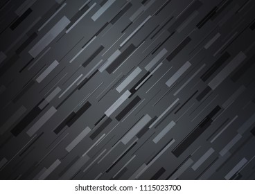 Dark vector template with repeated sticks. Blurred decorative design in simple style with lines. Smart design for your business advert.
