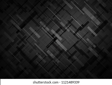 Dark vector template with repeated sticks. Decorative shining illustration with lines on abstract template. Smart design for your business advert.