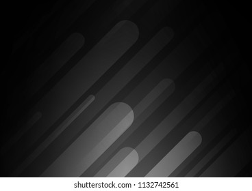 Dark vector template with repeated sticks. Decorative shining illustration with lines on abstract template. Smart design for your business advert.