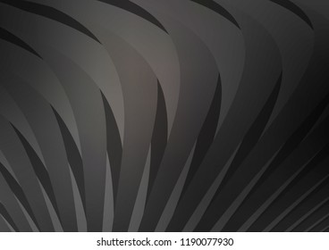 Dark vector template with repeated sticks. Shining colored illustration with narrow lines. The template can be used as a background.