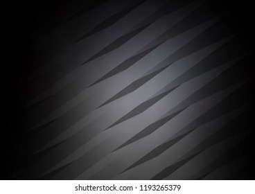 Dark vector template with repeated sticks. Modern geometrical abstract illustration with staves. The template can be used as a background.