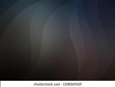 Dark vector template with repeated sticks. Decorative shining illustration with lines on abstract template. Best design for your ad, poster, banner.
