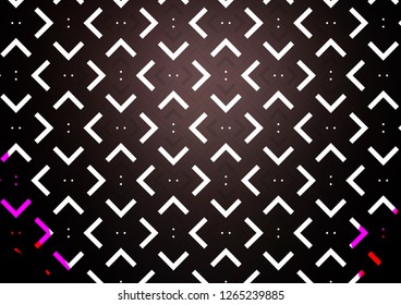 Dark vector template with repeated sticks. Modern geometrical abstract illustration with staves. The pattern can be used for busines ad, booklets, leaflets