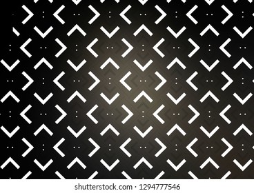 Dark vector template with repeated sticks. Modern geometrical abstract illustration with staves. Smart design for your business advert.