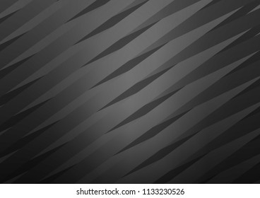 Dark vector texture with colored lines. Lines on blurred abstract background with gradient. The pattern can be used as ads, poster, banner for commercial.