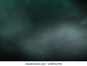Dark vector texture with colored lines. Modern geometrical abstract illustration with staves. The pattern can be used as ads, poster, banner for commercial.