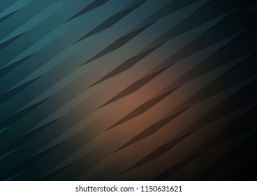 Dark vector texture with colored lines. Decorative shining illustration with lines on abstract template. Best design for your ad, poster, banner.