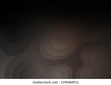 Dark vector texture with colored lines. Decorative shining illustration with lines on abstract template. The pattern can be used for websites.