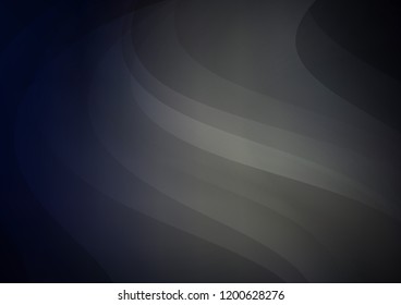 Dark vector texture with colored lines. Decorative shining illustration with lines on abstract template. The pattern can be used as ads, poster, banner for commercial.