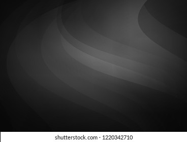 Dark vector texture with colored lines. Lines on blurred abstract background with gradient. The pattern can be used as ads, poster, banner for commercial.
