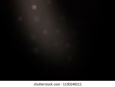 Dark vector texture with disks. Beautiful colored illustration with blurred circles in nature style. Beautiful design for your business natural advert.