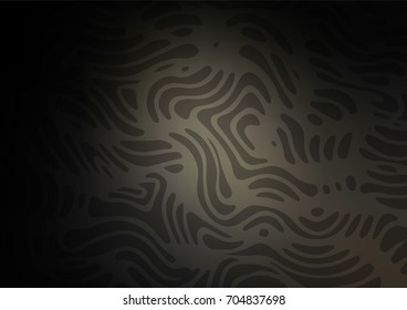 Dark vector zentangle elegant template. Creative illustration in blurred style with doodles. The template can be used as a background for cell phones.