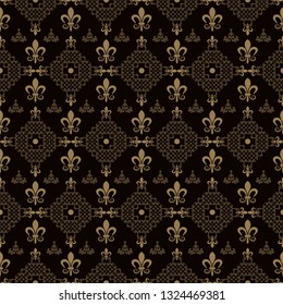dark vintage wallpaper background pattern vector