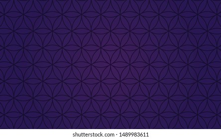 Dark violet Gradient background with ornamental pattern