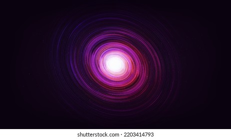 Dark Violet interstella on Galaxy background with Milky Way spiral,Universe and starry concept desig,vector