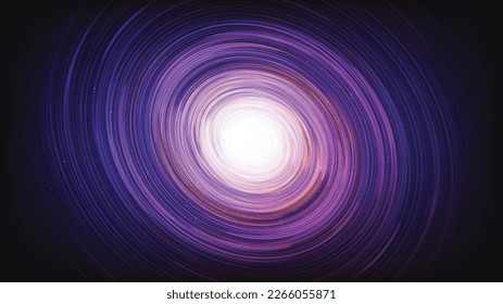 Dark Violet interstella on Galaxy background with Milky Way spiral,Universe and starry concept desig,vector