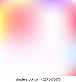 Dark Violet Orange Pastel Neon Gradient Background. Trendy Color Purple Light Liquid Gradient Mesh. Yellow Flow Spotlight White Blurred Texture. Pink Vibrant Red Bright Watercolor Blurry Wallpaper.