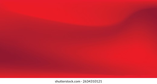 Dark Vivid Bright Trendy Background. Color Neon Rose Blurred Texture Illustration. Blood Neon Horizontal Lines Backdrop. Vibrant Bright Wavy Gradient Mesh
