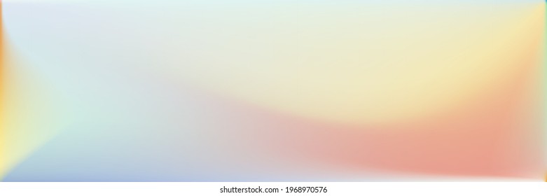 Dark Vivid Wavy Gradient Mesh. Bright Office Background. Multicolor Natural Color Smooth Surface Illustration. Water Blank Modern Design Backdrop. Colorful Rainbow Vibrant Wavy Gradient Mesh.
