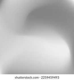 Dark Water Grey Light Smooth Surface. Aluminium Soft Blurred Wavy Wallpaper. Calm Curve Sky Metallic Silver Swirl Gradient Mesh. Monochromatic Liquid Dynamic Silver Fluid Gradient Backdrop.
