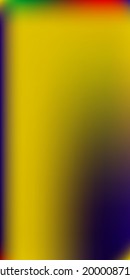 Dark Water Vivid Liquid Bright Gradient Backdrop. Art Colorful Vibrant Multicolor Background. Fluid Yellow Rainbow Color Smooth Surface. Purple Blurred Green Sky Violet Gradient Mesh.