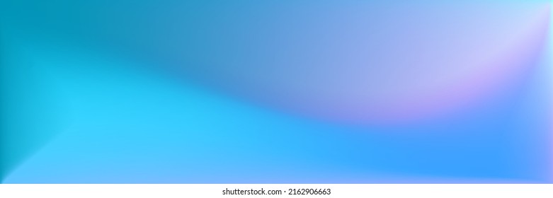 Dunkles Wasser Wavy Gradient Mesh. Natürlicher unscharfer Hintergrund. Hintergrund der blauen horizontalen Linien. Rainbow Multi Farbe Wavy Farbverlauf Mesh. Ocean Turquoise Vivid unscharfe Textur Illustration.