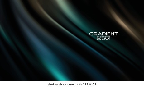Dark wave light style background design
