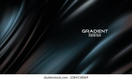 Diseño de fondo de estilo de luz de onda oscura