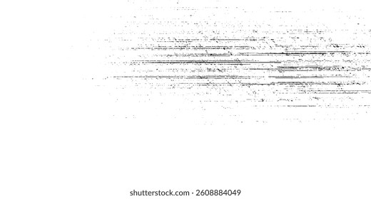 Dark weathered overlay pattern sample on transparent background. Screen background. Vector. Gold texture pattern on transparent background. Old paper surface