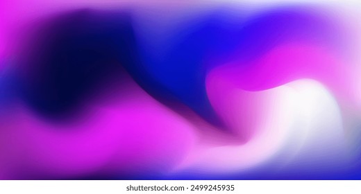 Dark wide abstract background with glowing blurred.