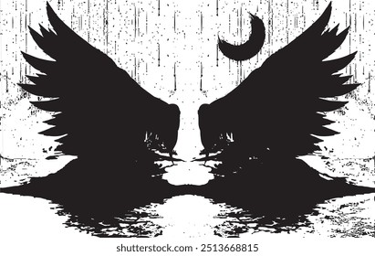 Dark Wings, Dark, Wing, Magic PNG Transparent Clipart Image and PSD File for

