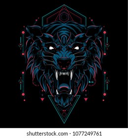 Dark Wolf Sacred Geometry