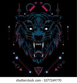 Dark Wolf Sacred Geometry