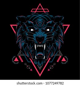 Dark Wolf Sacred Geometry