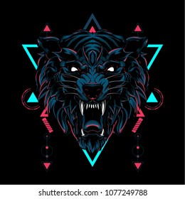 Dark Wolf Sacred Geometry