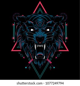 Dark Wolf Sacred Geometry