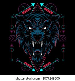 Dark Wolf Sacred Geometry