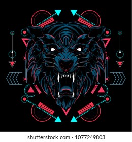 Dark Wolf Sacred Geometry