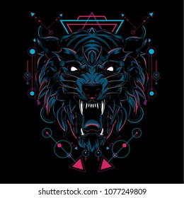 Dark Wolf Sacred Geometry