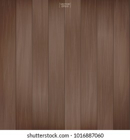 Dark wood pattern and texture for background. Vector illustration.