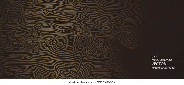 dark wooden board vector background  fashion or product template