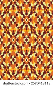 Dark yellow abstract geometric background