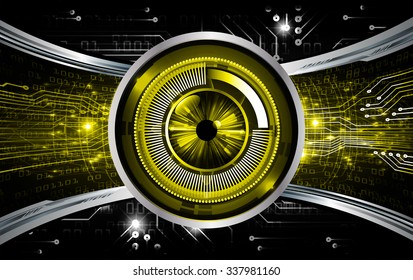 dark yellow black Light Abstract Technology background for computer graphic website internet business. circuit. illustration. digital. infographics. binary code background. www. vector.one. zero.eye