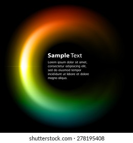 Dark yellow blue red Light Abstract Technology background for computer graphic website internet. text box. Brochure. card. banner. label. infographics.