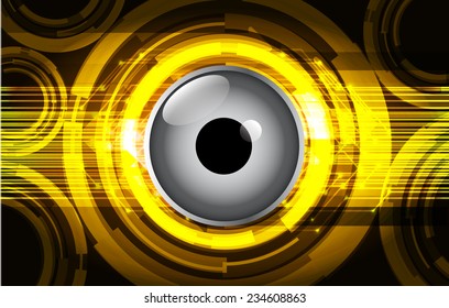 Dark yellow color Light Abstract Technology background for computer graphic website internet