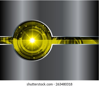 Dark yellow color Light Abstract Technology background for computer graphic website internet. black. circuit. 